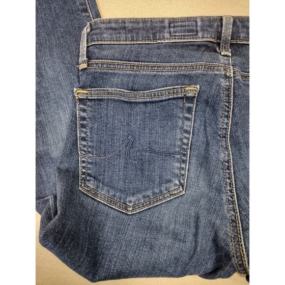 Adriano Goldschmied Jeans Women 26R The Prima Mid Rise Cigarette Medium Wash - Picture 10 of 13